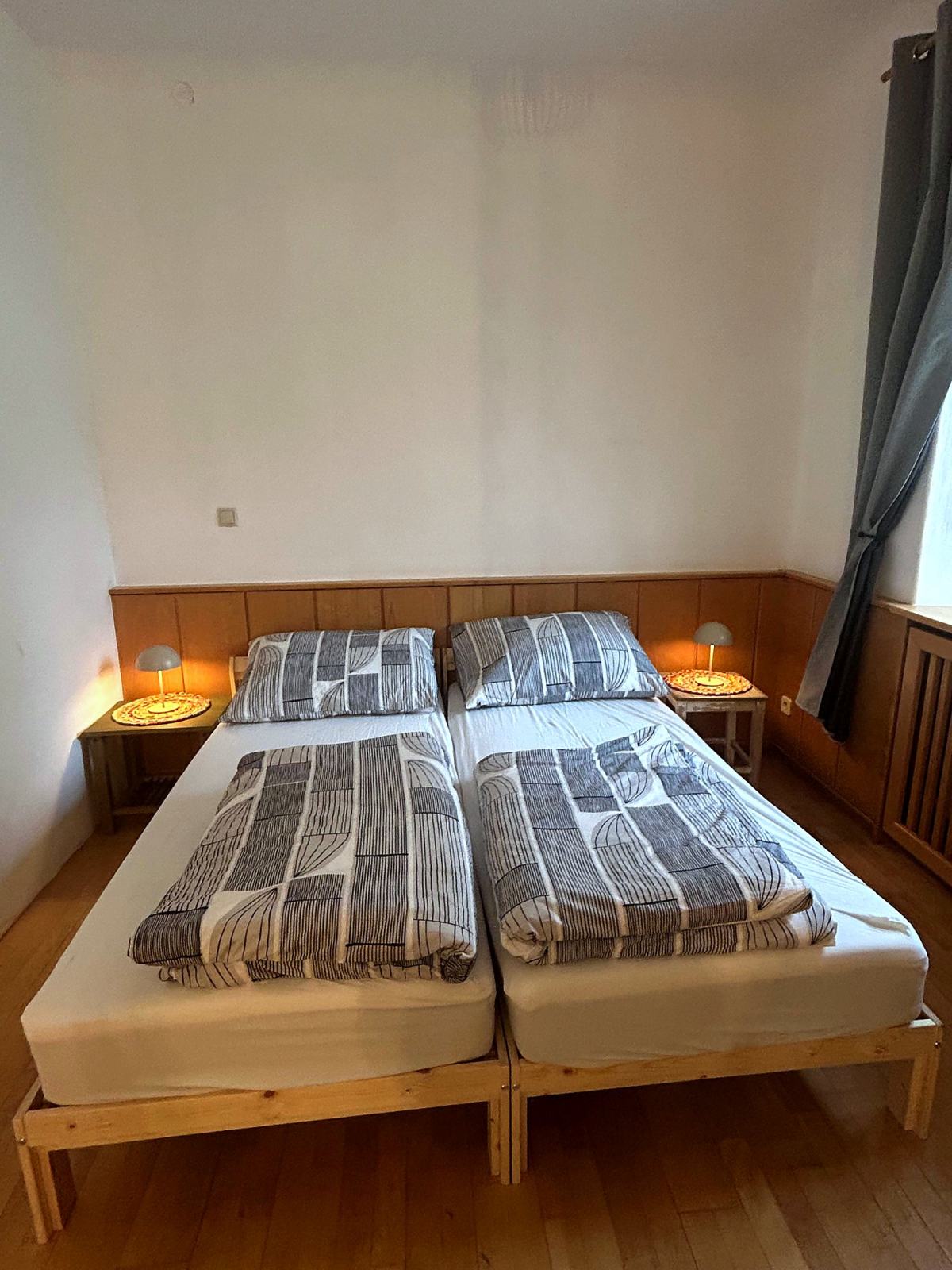 Doppelbett im Studio